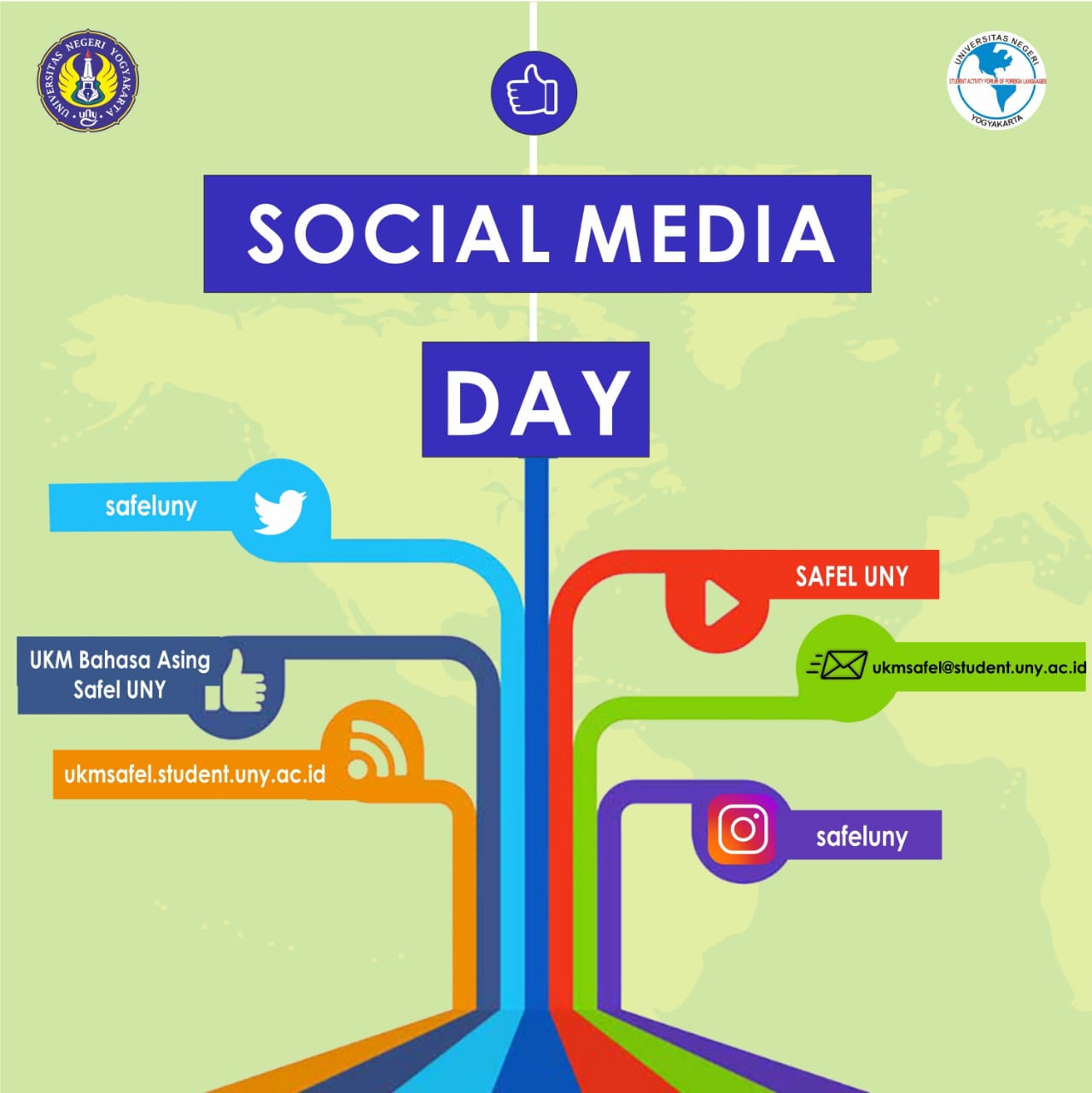Happy World Social Media Day Student Activity Forum Of Foreign